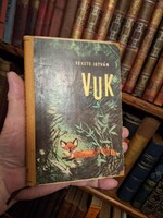 1965 első önálló kiadás!FEKETE ISTVÁN : VUK - szép  könyvtári átkötéses példány!