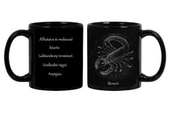 Horoscope mug-scorpio