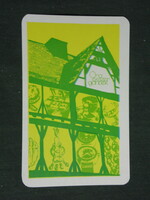 Card calendar, watch jewelry company, graphic designer, 1977, (2)