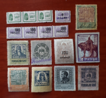 Tax and duty stamps
