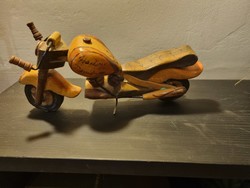 Harley davidson wooden model