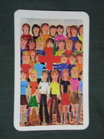 Card calendar, Hungarian Red Cross World Day, graphic artist, 1978, (2)