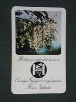 Card calendar, herbarium medicinal plant sales company 1978, (2)