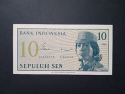 Indonesia 10 sen 1964 unc
