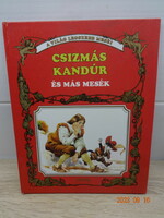 Csizmás Kandúr és más mesék (A világ legszebb meséi) - régi mesekönyv Tony Wolf rajzaival