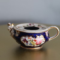 Antique 18th century porcelain inkwell