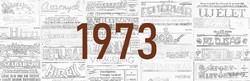 1973 November 15 / Hungarian nation / for birthday :-) original, old newspaper no.: 25418
