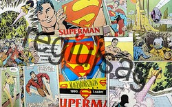 Regiujsag #1 SUPERMAN 1990 vászonkép