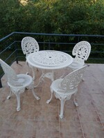Flawless sintered wrought iron garden furniture set