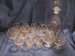 Eredeti Napoleon konyakos készlet 1+12