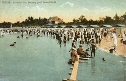 Ba - 168 postal clean reprint postcards from Balaton's past - Siófok