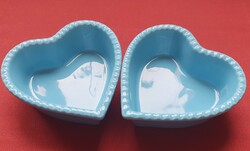 Porcelain ceramic heart-shaped serving bowl baking dish center table plate bowl
