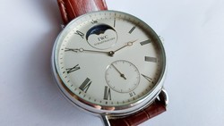 Iwc portofino tourbillon, professional replica, men's watch