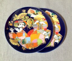 Porcelain plate-rosenthal-björn wiinblad design