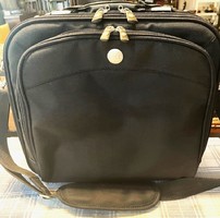 Dell pro laptop, notebook bag, shoulder bag, black