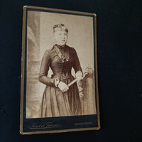 Female portrait antique photo