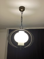 Iparművész kovácsoltvas lámpa, csillár 35 cm