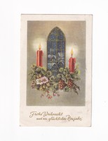 K:154 Karácsonyi képeslap 1958