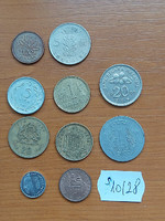 Mixed coins 10 pieces s10/28