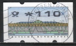 Autómata bélyegek 0054 (Német) Mi autómata 2 2,3  110 Pfg.  2,00 Euró