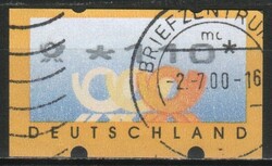 Autómata bélyegek 0063 (Német) Mi autómata 3  1   110 Pfg.  1,50 Euró