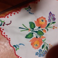Old embroidered tablecloth 72 cm x 72 cm