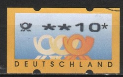 Autómata bélyegek 0057 (Német) Mi autómata 3  1   10 Pfg.  1,50 Euró