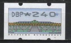 Autómata bélyegek 0041 (Német) Mi autómata 2  2.1 postatiszta  240 Pfg.   3,00 Euró