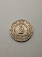 Yugoslavia 2 dinars 1972