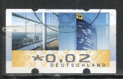 Vending machine stamps 0022 (German) mi vending machine 6 0.02 pfg 1.00 euro
