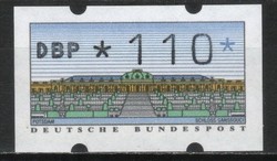 Autómata bélyegek 0039 (Német) Mi autómata 2  1.1 postatiszta  110 Pfg.   1,50 Euró