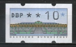 Autómata bélyegek 0021 (Német) Mi autómata 2 1.2  10 Pfg  postatiszta sorszámozott   2,30 Euró