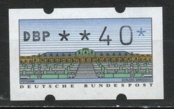 Autómata bélyegek 0035 (Német) Mi autómata 2  1.1 postatiszta  40 Pfg.   1,50 Euró