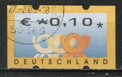 Vending machine stamps 0067 (German) mi vending machine 4 1 0.10 euros. 1.00 Euro