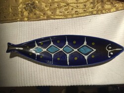 Blue glazed ceramic bowl, offering (78)