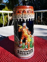 Swiss beer mug, 20 cm