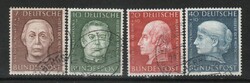 Bundes 2535 Mi 200-203      55,00 Euró