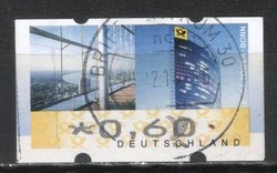 Vending machine stamps 0025 (German) mi vending machine 6 0.60 pfg 1.00 euro