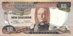 100 Escudos 1972 Angola 2.