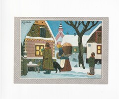 K:156 Karácsony képeslap