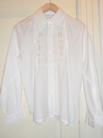 White lace blouse, top (m / l)