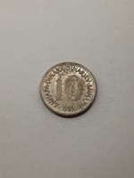 Yugoslavia 10 dinars 1985