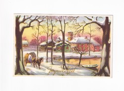 K:161 Christmas card 1962