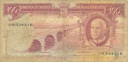 100 escudo escudos 1962 Angola 2.