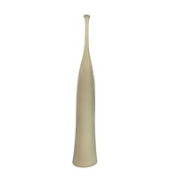 Design white plastic floor vase 122 cm m00655