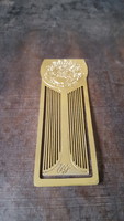 18K gold-plated bookmark
