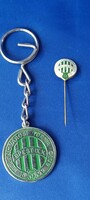 Fradi ferencváros ftc key ring and pin