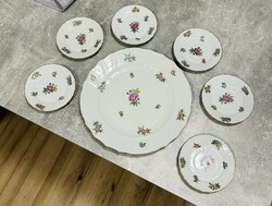 Herend 7-piece dessert set in flawless, beautiful condition!