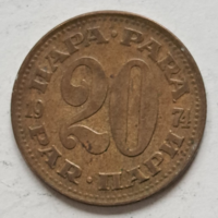 1974. Jugoszlávia 20 Para (278)