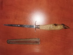 Deer foot dagger knife 27cm